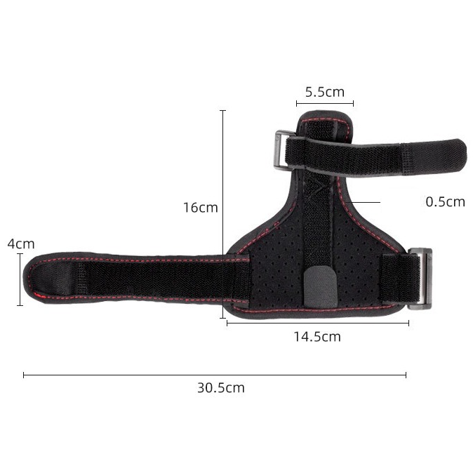 Thumb Support Brace, Adjustable Wrist & Thumb Stabilizer, Breathable Protector for Tendonitis—Gray - Image 7