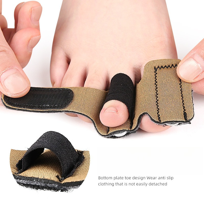 Adjustable Toe Splint Wraps, Hammer Toe Corrector for Curled/Claw Toes, Aluminum Brace Support for Daily Wear (2PCS) - Image 5