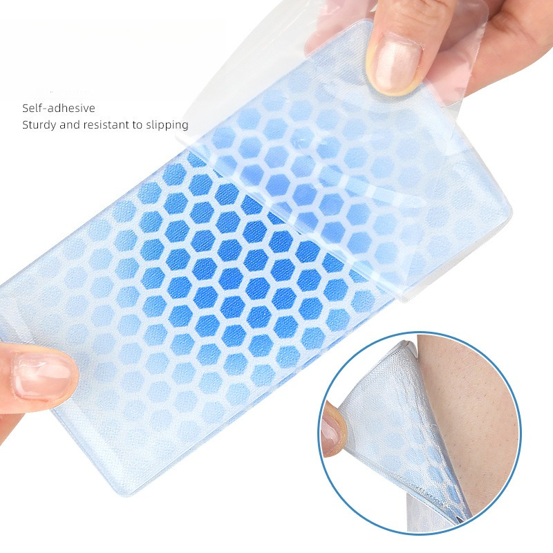 2PCS Self-Adhesive Gel Pads for Ski Boots, Anti-Friction Shock Absorbing Liners, Reusable & Washable - Image 5