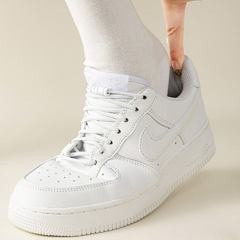 3 pairs Capsule Lock Elastic No-Tie Shoelaces, Lazy Stretch Shoe Laces for Kids, Adults, Sneakers, and Boots - White - Image 7