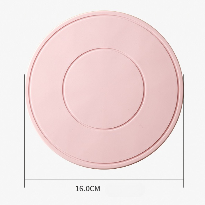 Food-Grade Silicone Heat-Resistant Trivet, 16cm Non-Slip Table Mat, Snowflake Hollow Hot Pot Coaster—White - Image 7