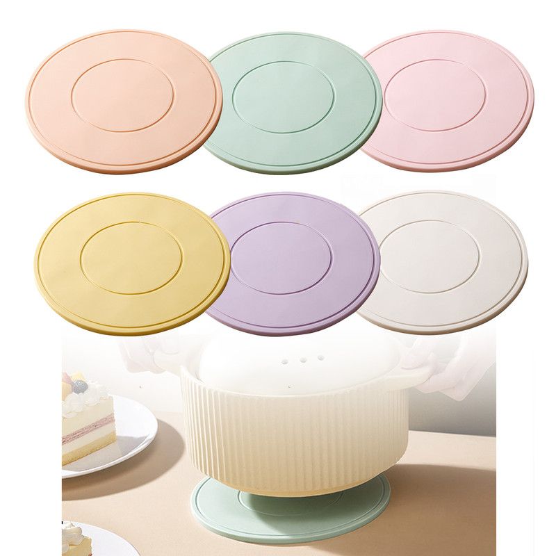 Food-Grade Silicone Heat-Resistant Trivet, 16cm Non-Slip Table Mat, Snowflake Hollow Hot Pot Coaster—Assorted Colors - Image 1