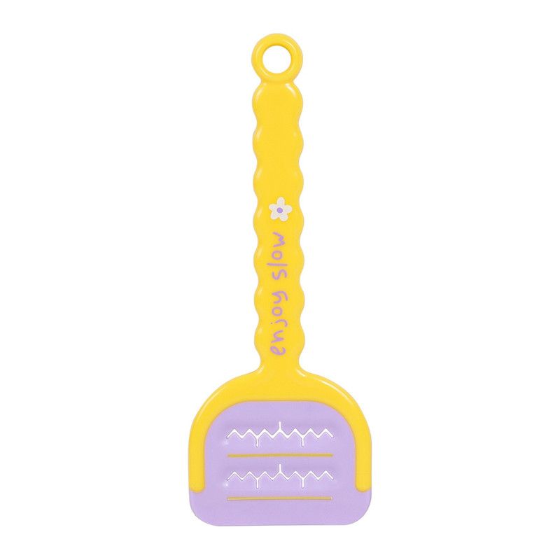 Multi-Functional Toilet Gap Cleaning Scraper, Long-Handled, Hands-Free Bathroom Hard-to-Reach Corner Cleaner, Clamp Cleaning Tool—Yellow - Image 1