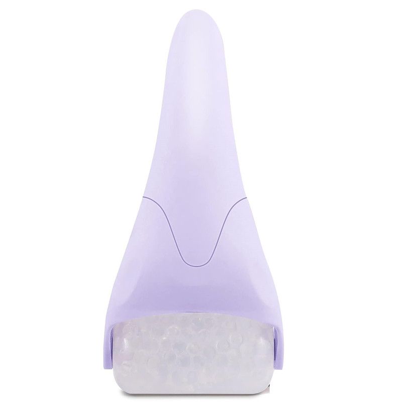 Detachable Ice Roller Facial Massager, Cooling Ice Bead Roller for Skin Soothing and Pore Minimizing, Full-Body Cold Massage Tool - Purple - Image 1