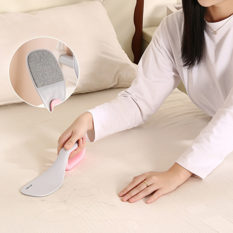 Multi-Function Mattress Lifting Tool, Labor-Saving Bed Sheet Tucking Helper, Double-Sided Static Lint Remover Brush—Green - Image 4