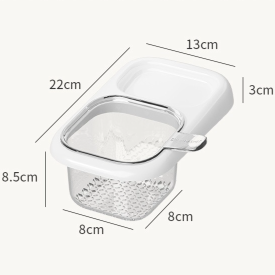Sink Filter Drain Basket, Kitchen Wet/Dry Separation Food Residue Collector, Multi-function Storage Rack - Pink - Image 7