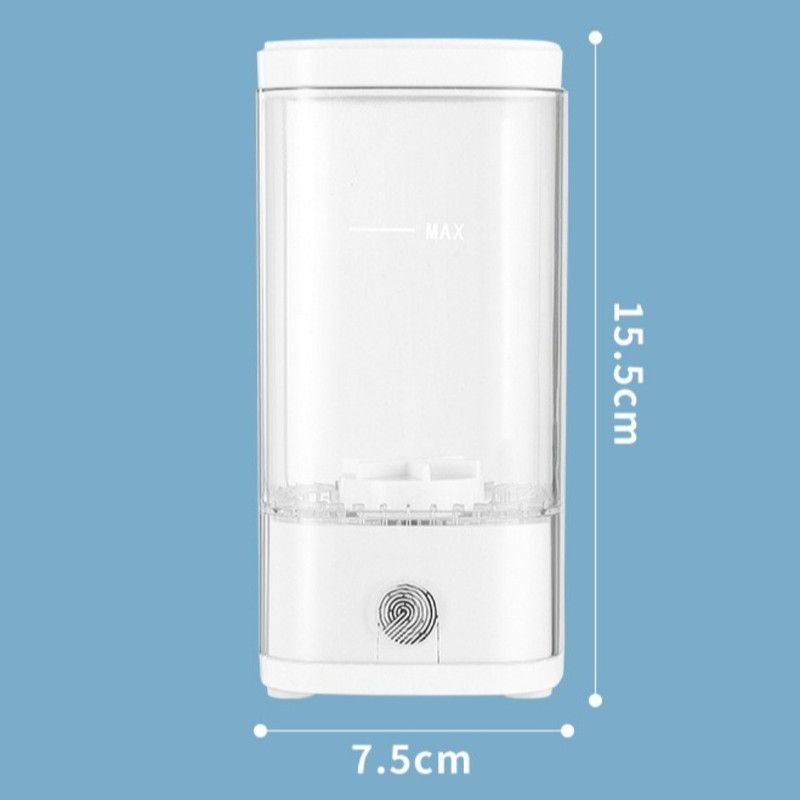 Makeup Brush Cleaner, USB-Powered High-Speed Rotating Cosmetic Brush Washing and Storage Machine—White - Image 7
