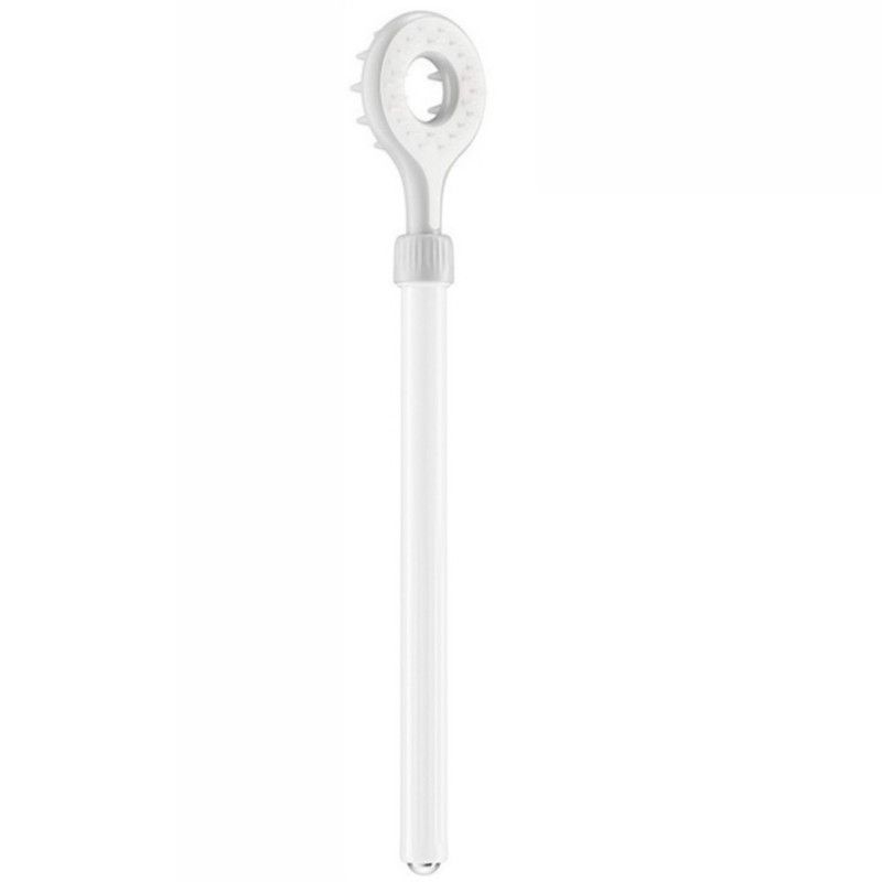 Retractable Double-Sided Back Scratcher, Multi-Function Itch Relief Tool with Ball-Point Massager—Gray - Image 1