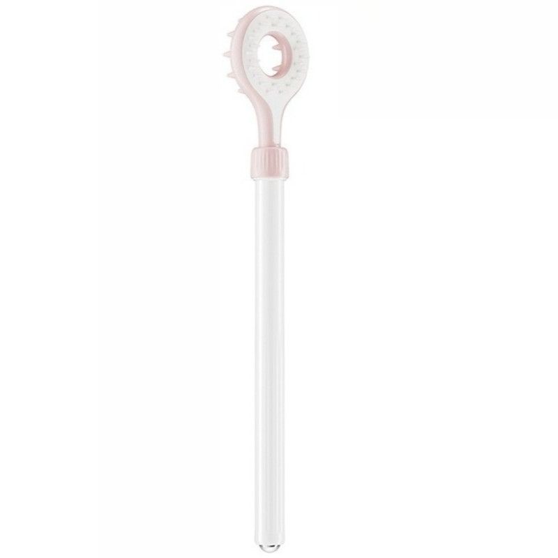 Retractable Double-Sided Back Scratcher, Multi-Function Itch Relief Tool with Ball-Point Massager—Pink - Image 1