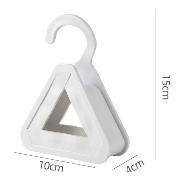 2-Pack - Triangular No-Mark Bag Storage Hooks, Multi-Purpose Anti-Crease Hanger for Handbags, Scarves, and Ties - Pink - Image 8