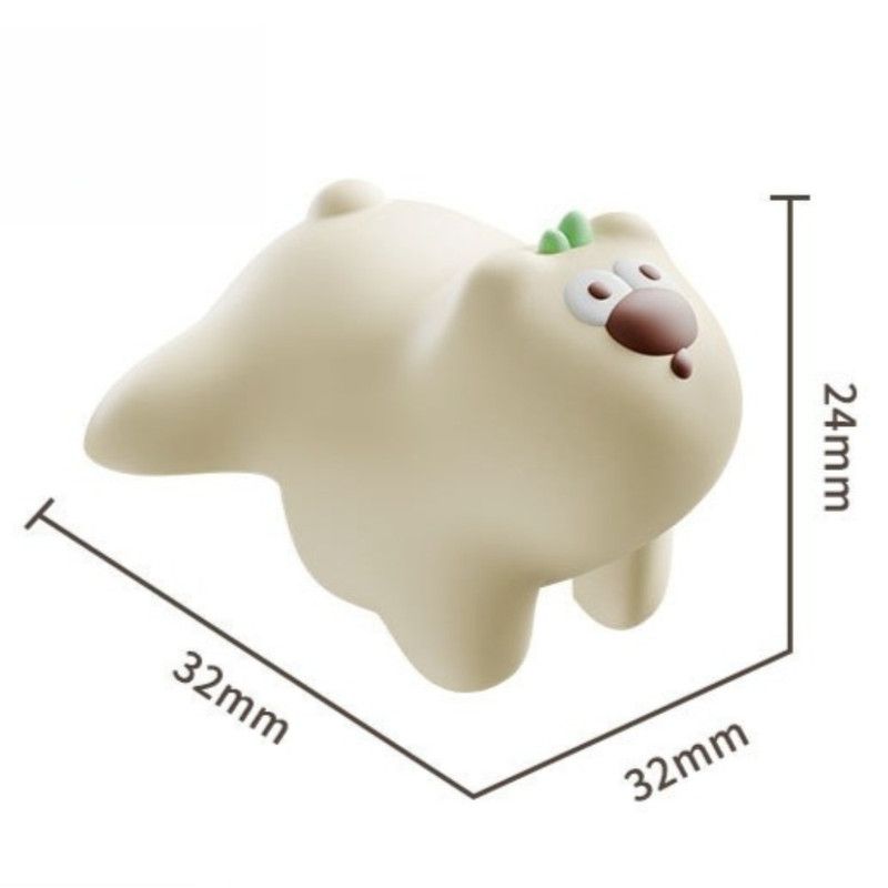 4-Pack Cartoon Animal Corner Guards, Safety Table Edge Protectors, Self-Adhesive PVC Anti-Collision Corner Pads—Beige - Image 8