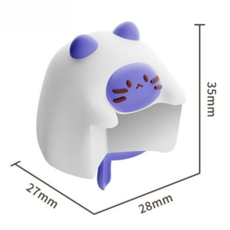 4-Pack Cartoon Animal Corner Guards, Safety Table Edge Protectors, Self-Adhesive PVC Anti-Collision Corner Pads—White - Image 8