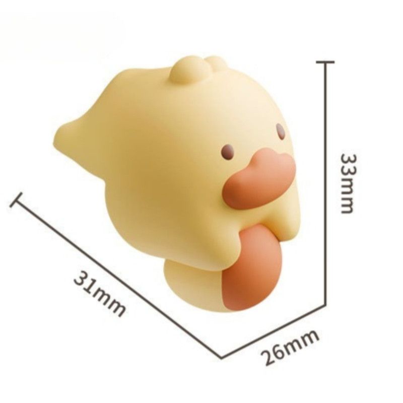 4-Pack Cartoon Animal Corner Guards, Safety Table Edge Protectors, Self-Adhesive PVC Anti-Collision Corner Pads—Yellow - Image 8
