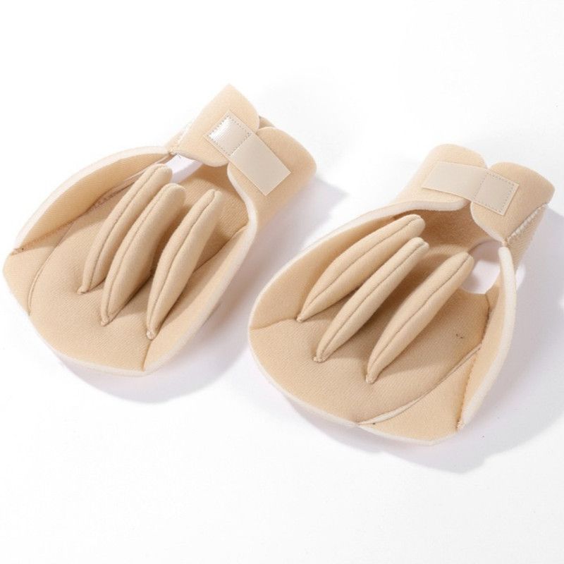 Finger Separator and Palm Support Pad, Adjustable Hook-and-Loop Hand Cushion for Fatigue Relief—Pack of 1 Pair - Image 1