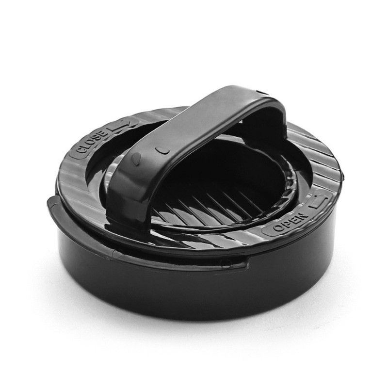 Detachable Hamburger Patty Press Mold, Homemade Beef Burger Maker DIY Kitchen Tool—Black - Image 1