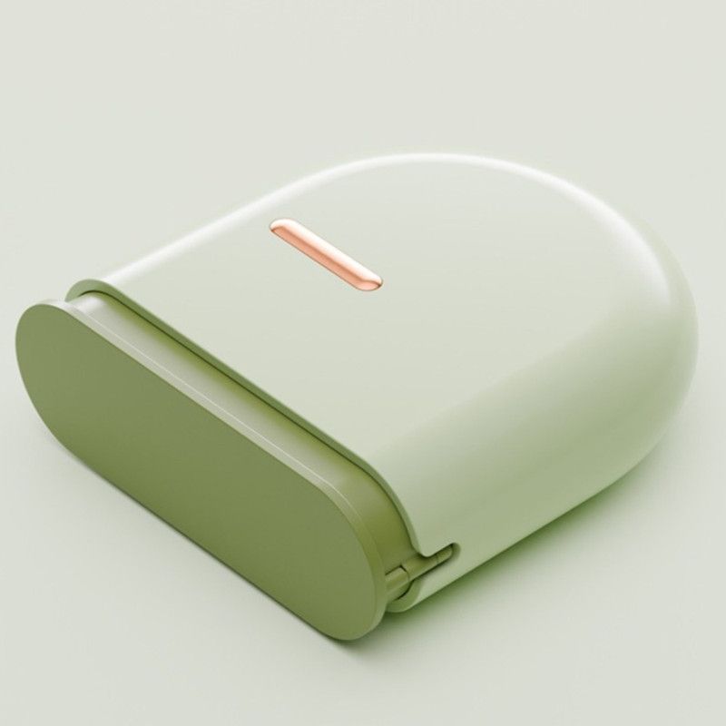 Portable Ventilated Retainer Case, Orthodontic Invisible Braces & Denture Storage Box With Tool Compartment—Green - Image 1