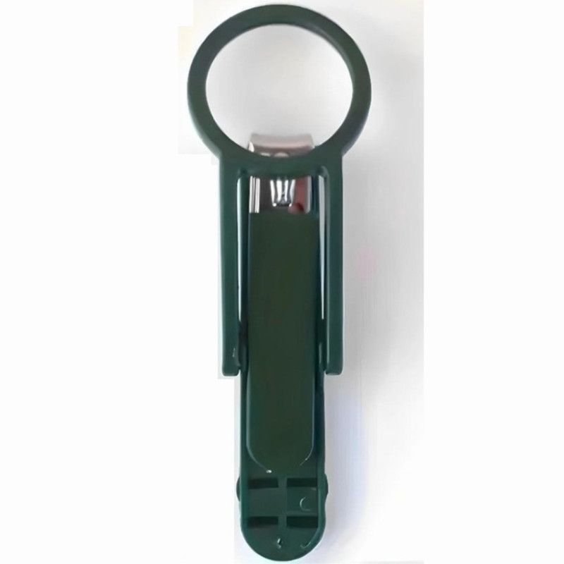 Magnifying Glass Nail Clippers for Seniors, Anti-Splash, Effortless Nail Cutter for Thick, Hard Nails—Green - Image 1