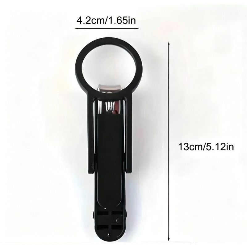 Magnifying Glass Nail Clippers for Seniors, Anti-Splash, Effortless Nail Cutter for Thick, Hard Nails—Green - Image 7