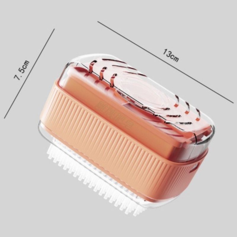 Multi-Function Soap Foaming Box with Roller, No-Rub Drain, Soap Storage Case, and Integrated Laundry Brush—Blue - Image 8