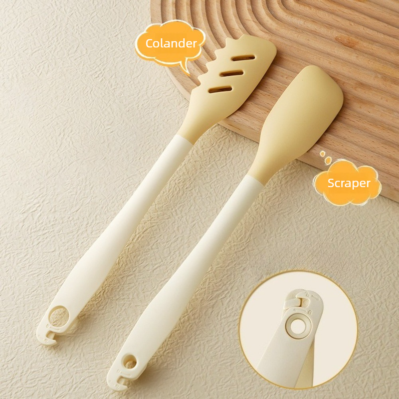 Detachable Silicone Food Tongs, High Heat Resistant Non-stick Grill Steak Clips Multi-purpose Kitchen Cooking Tongs - Image 2
