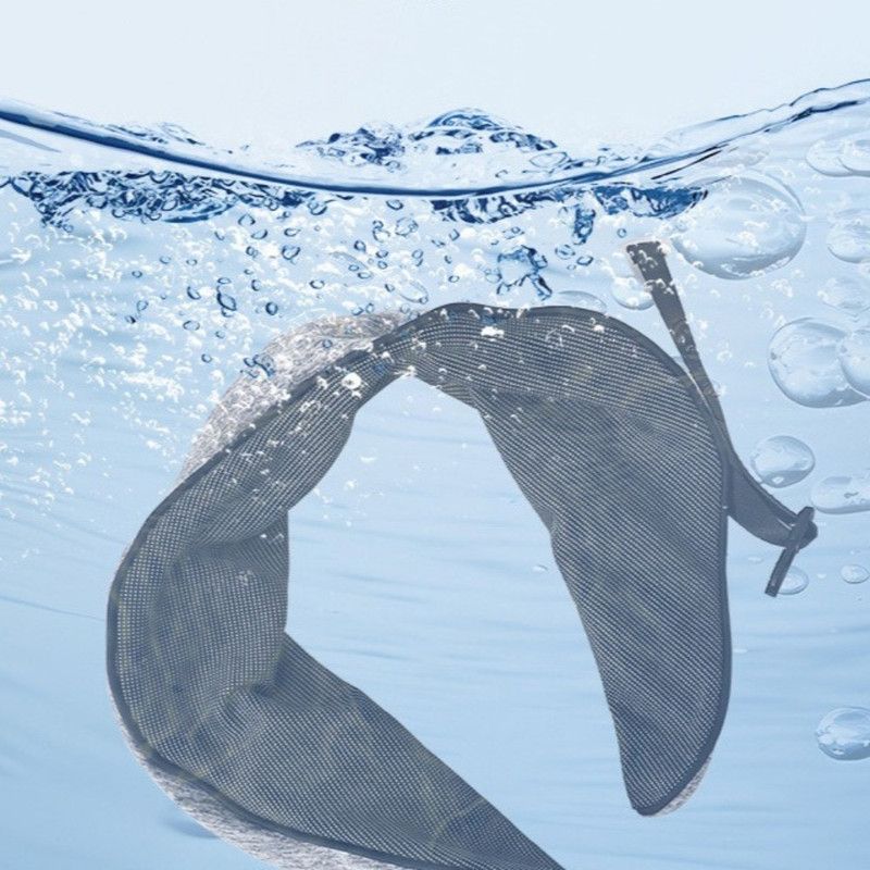 Hooded Memory Foam U-Shaped Travel Pillow, Foldable Light-Blocking for Napping on Planes and Trains—Dark Gray - Image 7