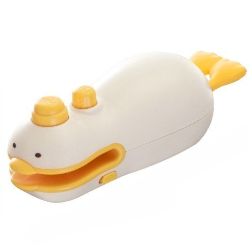 Cute Duck Magnetic Mini Heat Sealer, Rechargeable Portable 2-in-1 Sealer & Cutter For Snack Plastic Bags - Image 1