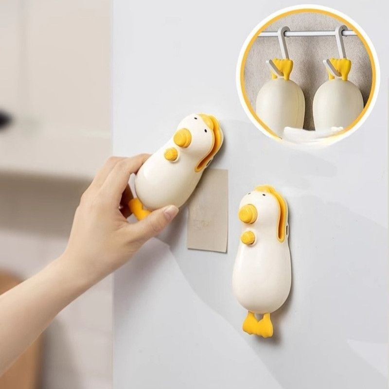 Cute Duck Magnetic Mini Heat Sealer, Rechargeable Portable 2-in-1 Sealer & Cutter For Snack Plastic Bags - Image 4