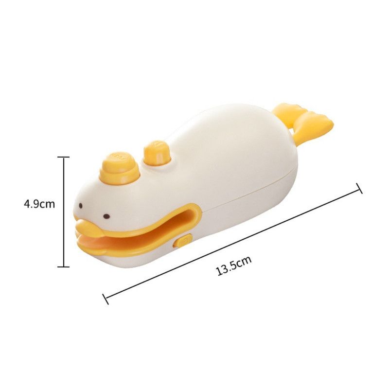 Cute Duck Magnetic Mini Heat Sealer, Rechargeable Portable 2-in-1 Sealer & Cutter For Snack Plastic Bags - Image 7