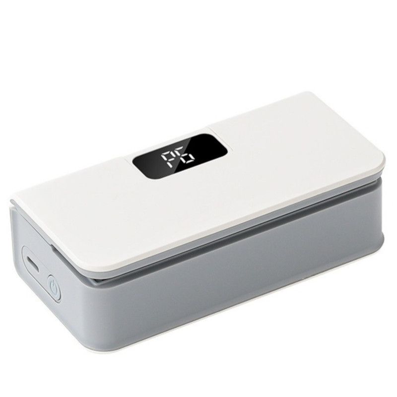 Magnetic Rechargeable Sealer, 6-Speed Adjustable Portable Press Sealing Machine for Snack and Coffee—White - Image 1
