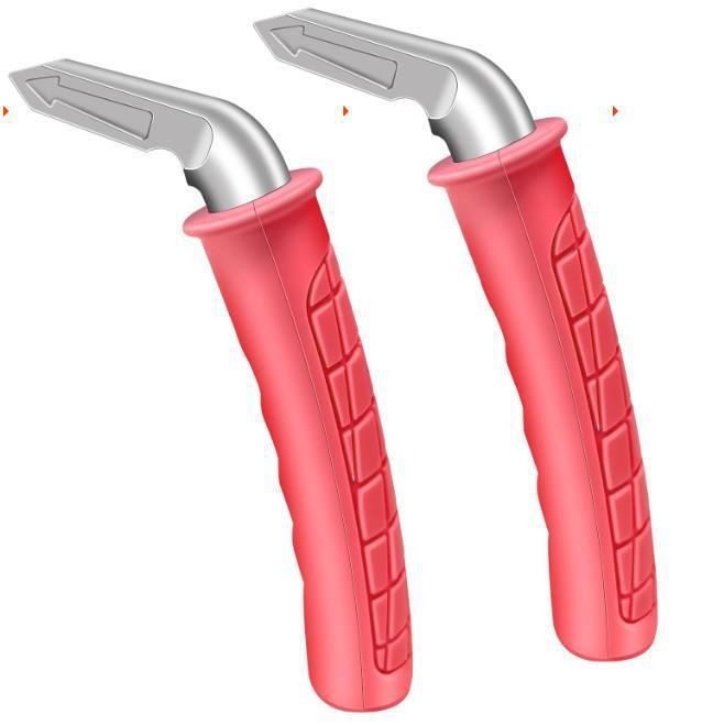 1PC Vehicle Support Handle and Mobility Aid, Portable Car Assist Grab Bar for Sit-to-Stand Assistance, Ideal for Seniors and Adults, Durable Door Handle Support with Ergonomic Design-red - Image 1