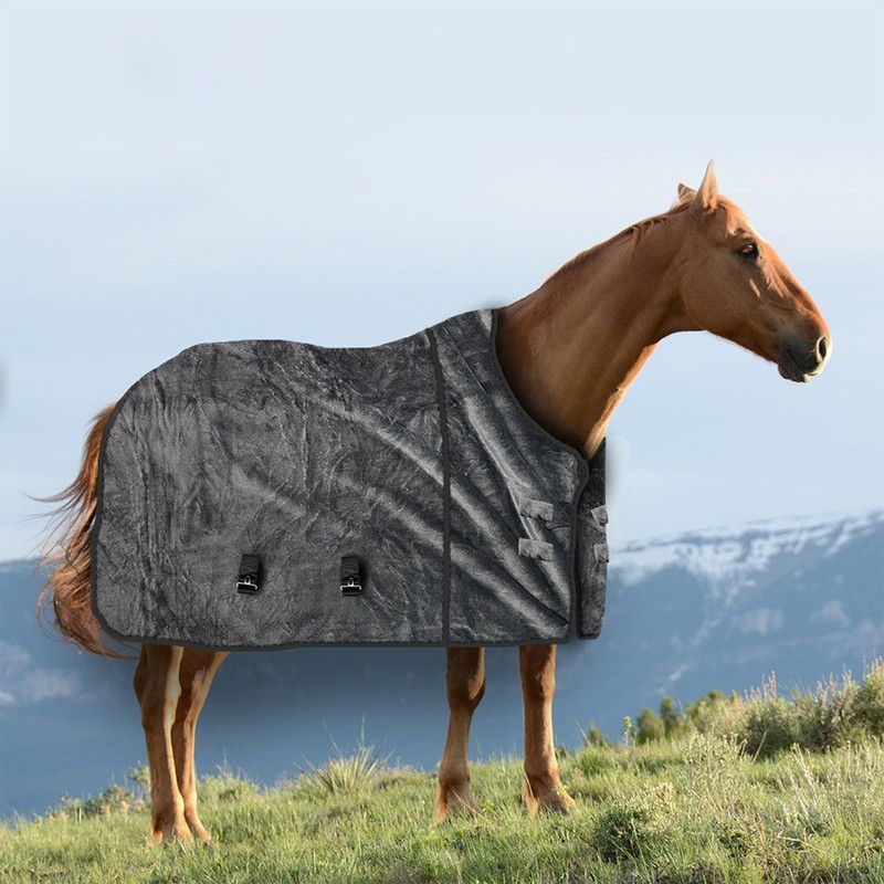 Insulated Winter Horse Blanket with Pest Repellent - Image 2