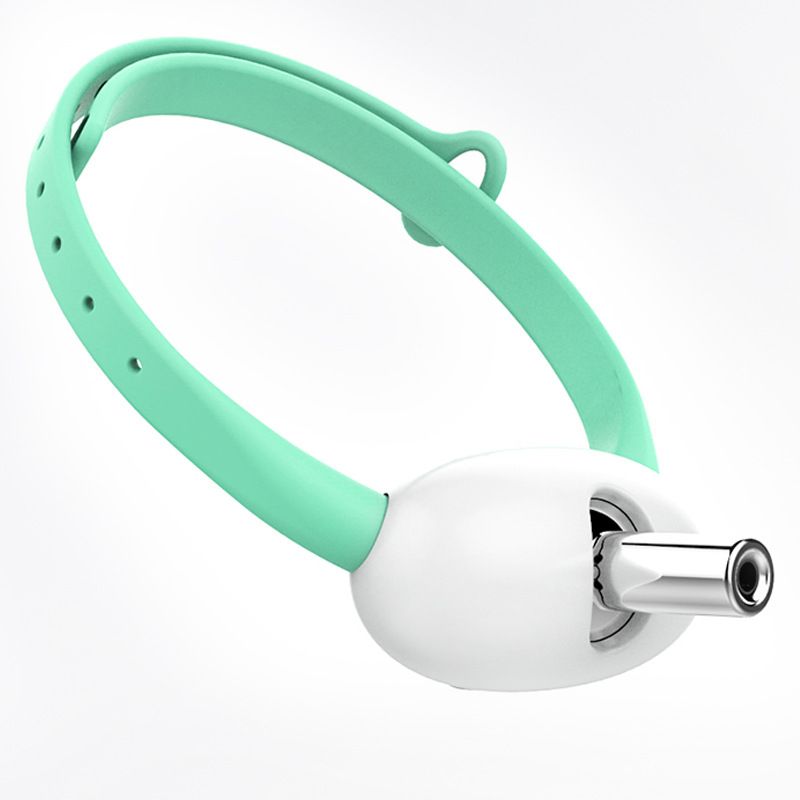 djustable Pet Laser Play Collar Toy USB Chargable Interactive Cat Training Exercise Toy - Image 1