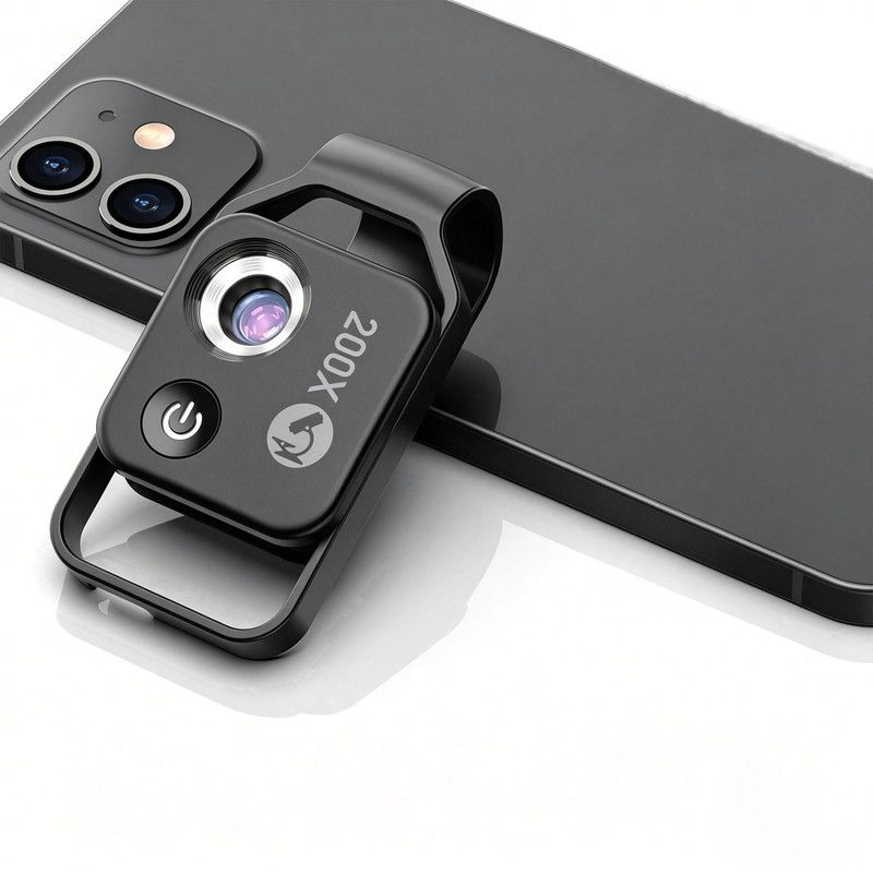 HD 200x Portable Microscope Lens for Smartphones – Kids Educational Science Toy, Biological Experiment Tool with CPL Filter - Image 1