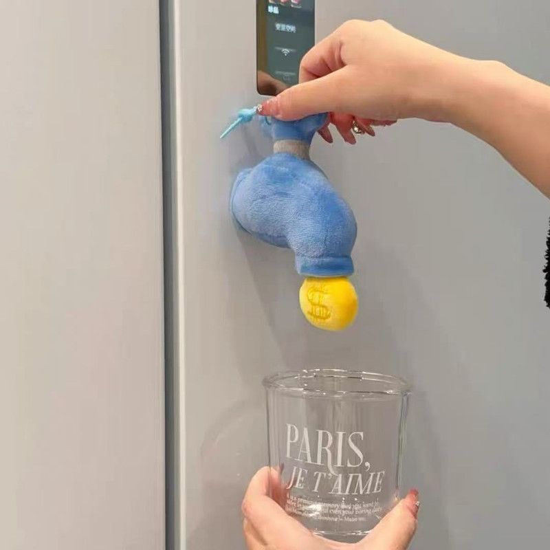 Faucet Magnetic Fridge Magnet – Funny Creative Wall Decoration Novelty Magnetic Ornament - Image 1