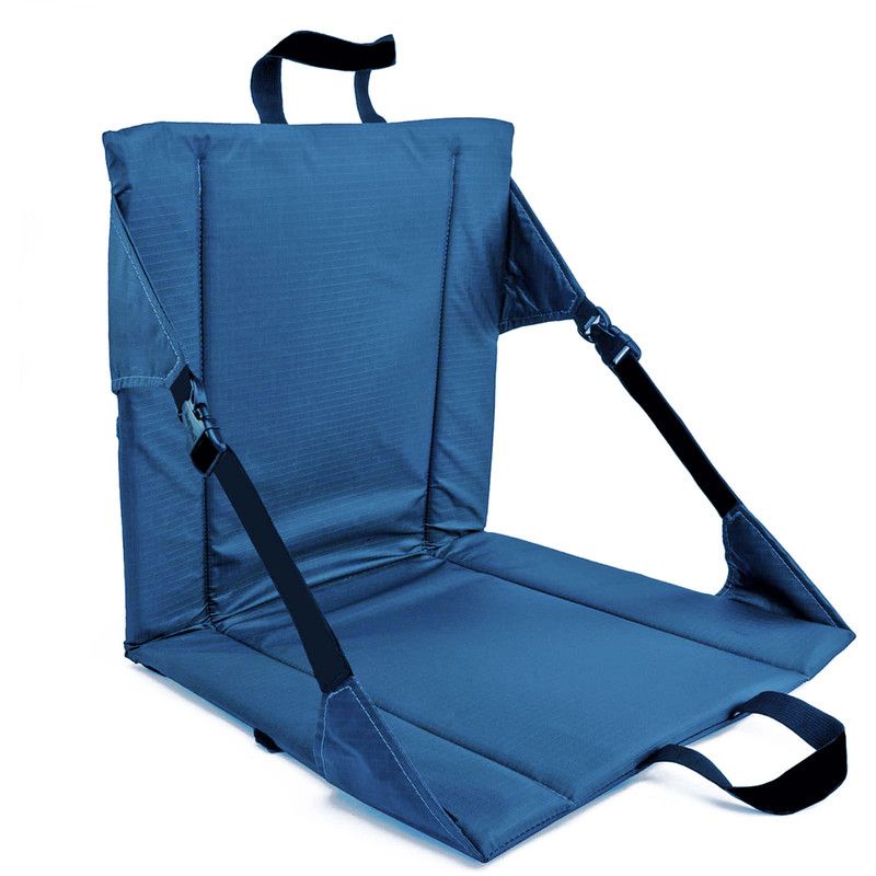 Outdoor Thickened Anti-Dirty Cushion – Moisture-Proof Seat Pad for Camping, Concerts and Outdoors – Blue - Image 1