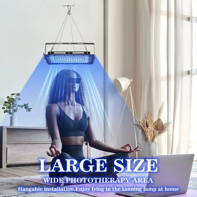 144-Lamp Full Blue Light Tanning Lamp for Bronzed Skin - Image 3