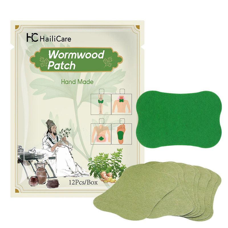 Wormwood Neck Patches Natural Herbal Warm Plaster, Long Lasting Heat Stickers for Neck Shoulder Stiff Relief - Image 1