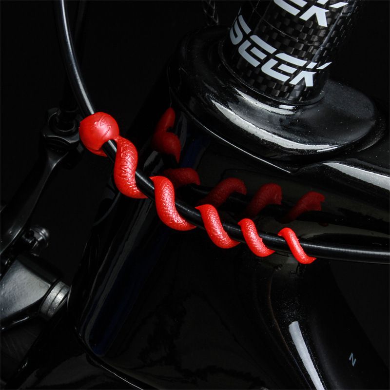 Bicycle Brake Shift Cable Housing Spiral Wound Bike Gear Brake Outer Tube Replacement Accessory-black - Image 3