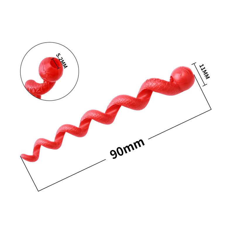 Bicycle Brake Shift Cable Housing Spiral Wound Bike Gear Brake Outer Tube Replacement Accessory-red - Image 3