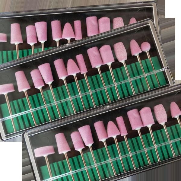 Nail Quartz Drill Bits – Polishing and Grinding Head Set, 12-Piece Pack - Image 2