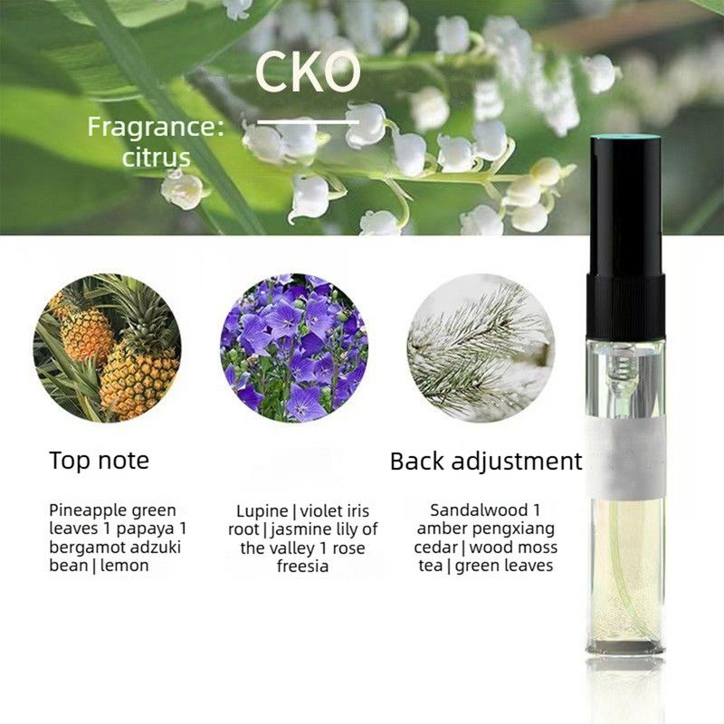 4PCS Mini Perfume Spray Set, Long Lasting Eau de Toilette Sample Vials, Woody Citrus Fragrance Trial Kit for Men & Women, Portable Travel Size Scent Tester 5ml - Image 2