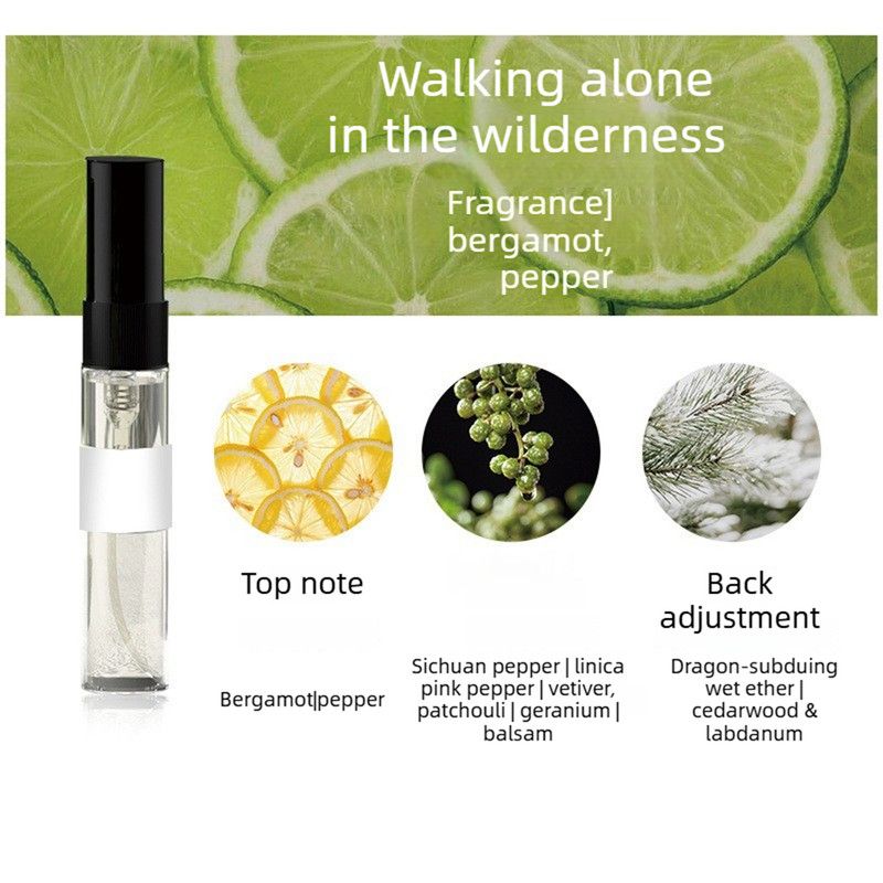 4 Pack Mini Perfume Sample Set, 5ml Travel Size Eau de Toilette Sprays, Woody Citrus Floral Fragrance Trial Kit, Long Lasting Neutral Scent Tester Vials for Men Women - Image 1