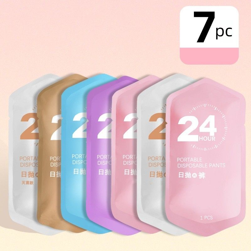 7-Pack Disposable Underwear for Travel & Daily Use – XL - Image 1