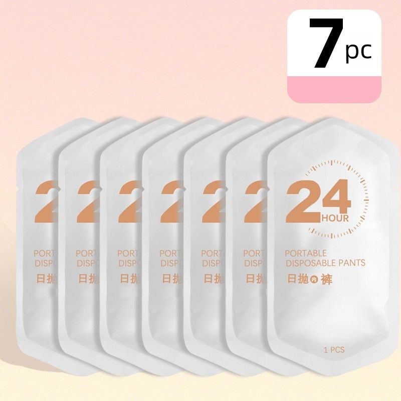 7-Pack Disposable Underwear for Travel & Daily Use – XXL - Image 1