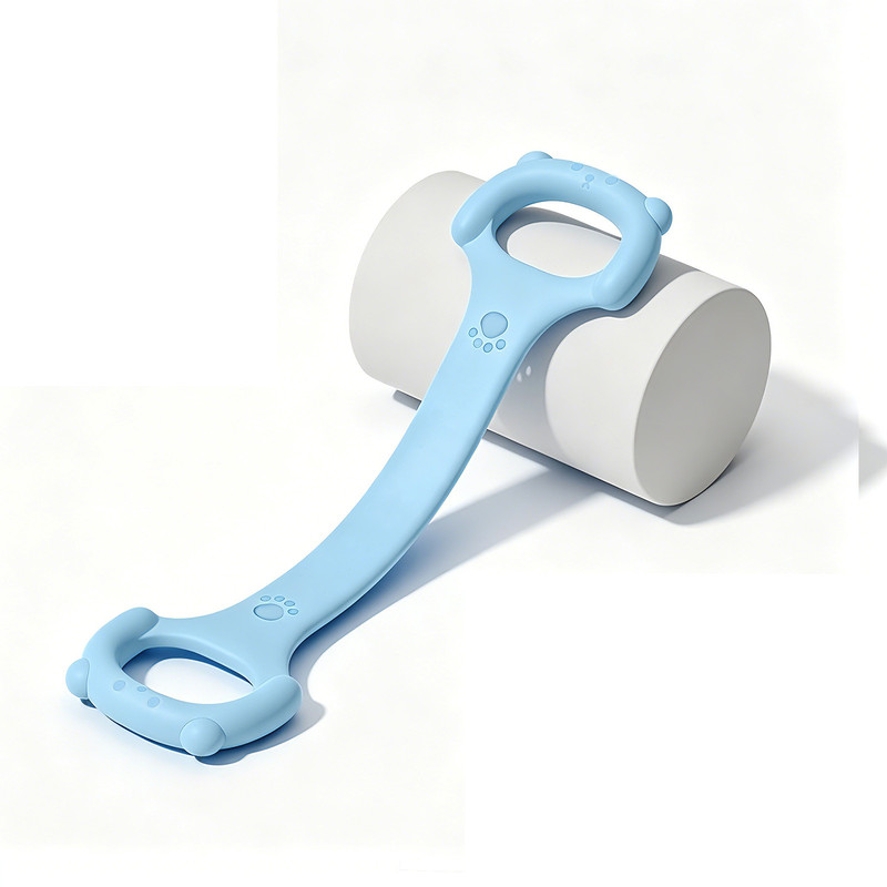 Resistance Band - 40 lbs - High-Elasticity, Break-Resistant - Home Shoulder and Back Toning Tool - One-Piece Construction - Yoga Stretch Band - Back Training Tool - Back Shaping - Portable Fitness Equipment - Blue - 1 Piece - Image 1