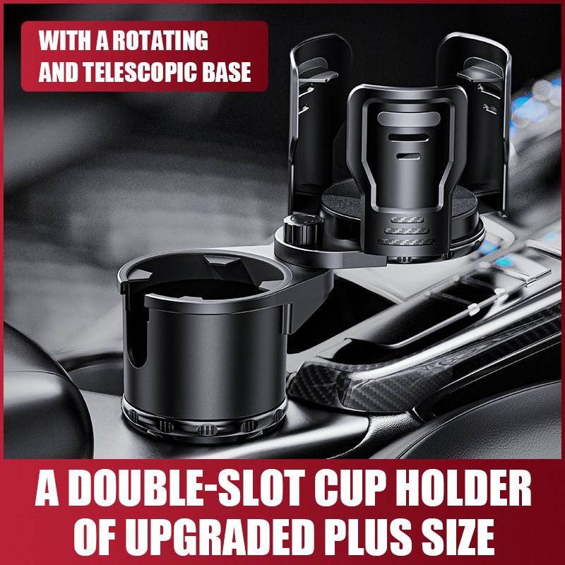 Adjustable Car Cup Holder Expander Small Size Multifunctional Vehicle Drink Bottle Holder Organizer For Car Console - Image 3