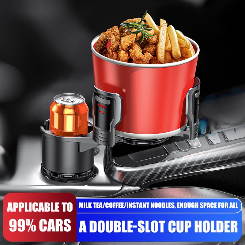 Adjustable Car Cup Holder Expander Small Size Multifunctional Vehicle Drink Bottle Holder Organizer For Car Console - Image 4
