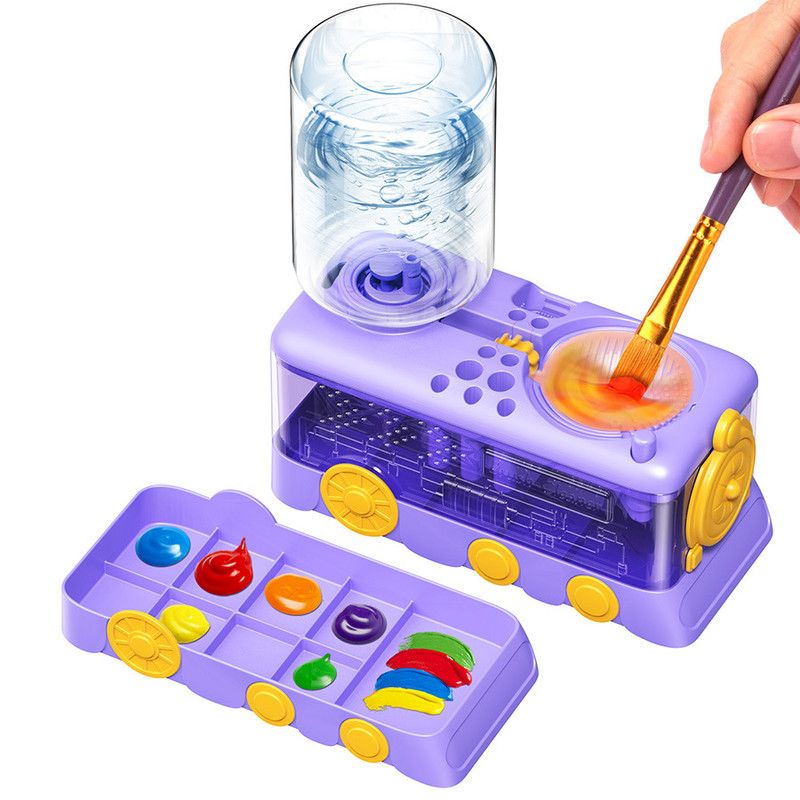 Automatic Water Change Brush Cleaner Cup - Image 1