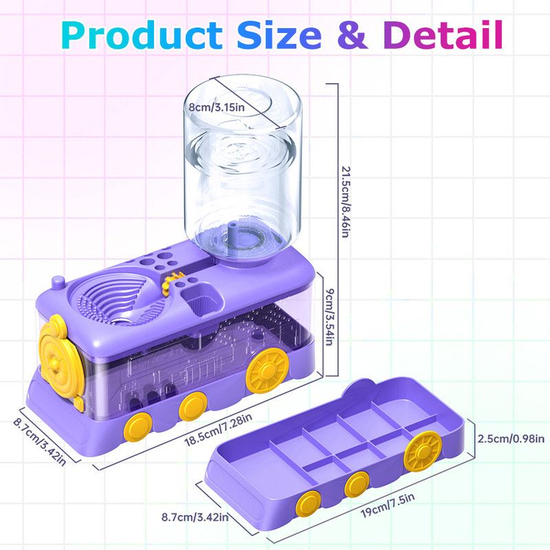 Automatic Water Change Brush Cleaner Cup - Image 7