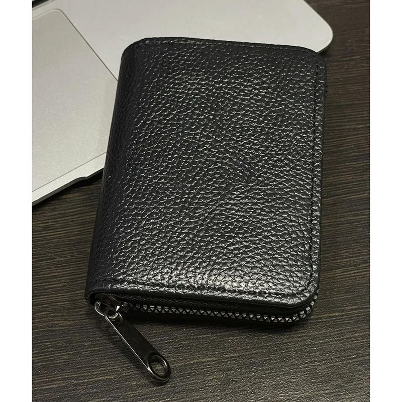 Men's Card Holder, Business Card Holder, Card Sleeve, Credit Card Holder，Black - Image 3